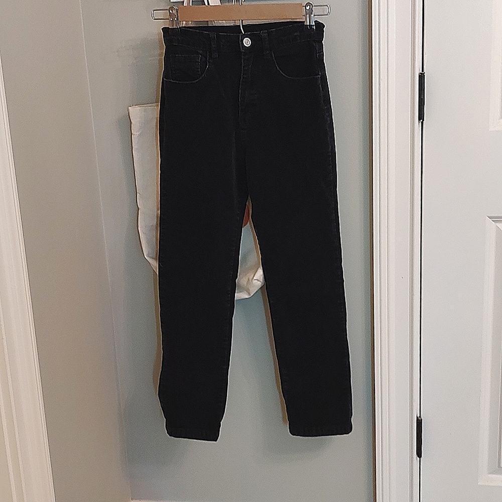 John Guilt size s corduroy black jeans.
